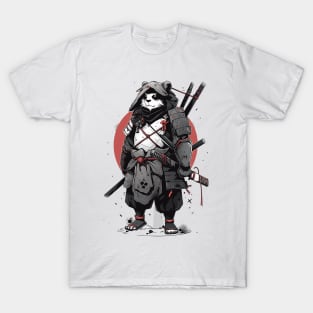 samurai panda T-Shirt